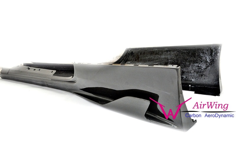 Ferrari 458 - Special style Carbon Side Skirt Splitter2